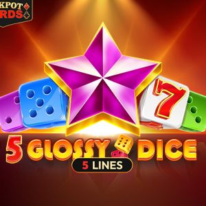 5 Glossy Dice