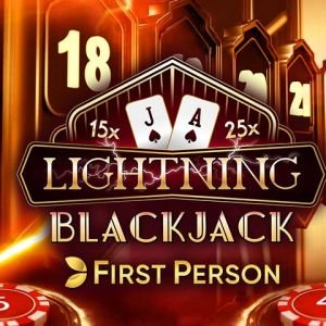 First Person Lightning Blackjack